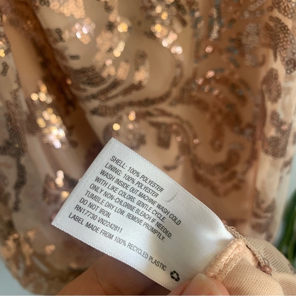 • NWT!  [Xhilaration] Sequin Dress • - Picture 7 of 10